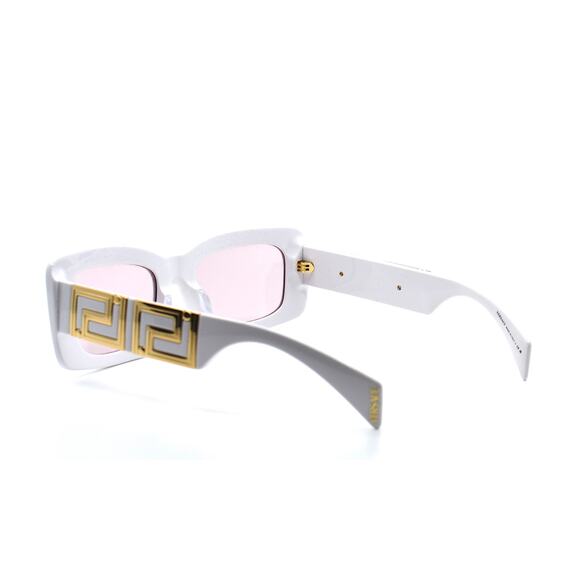 VERSACE VE4444U 314/5 WHITE PINK AUTHENTIC SUNGLASSES - Picture 5 of 13